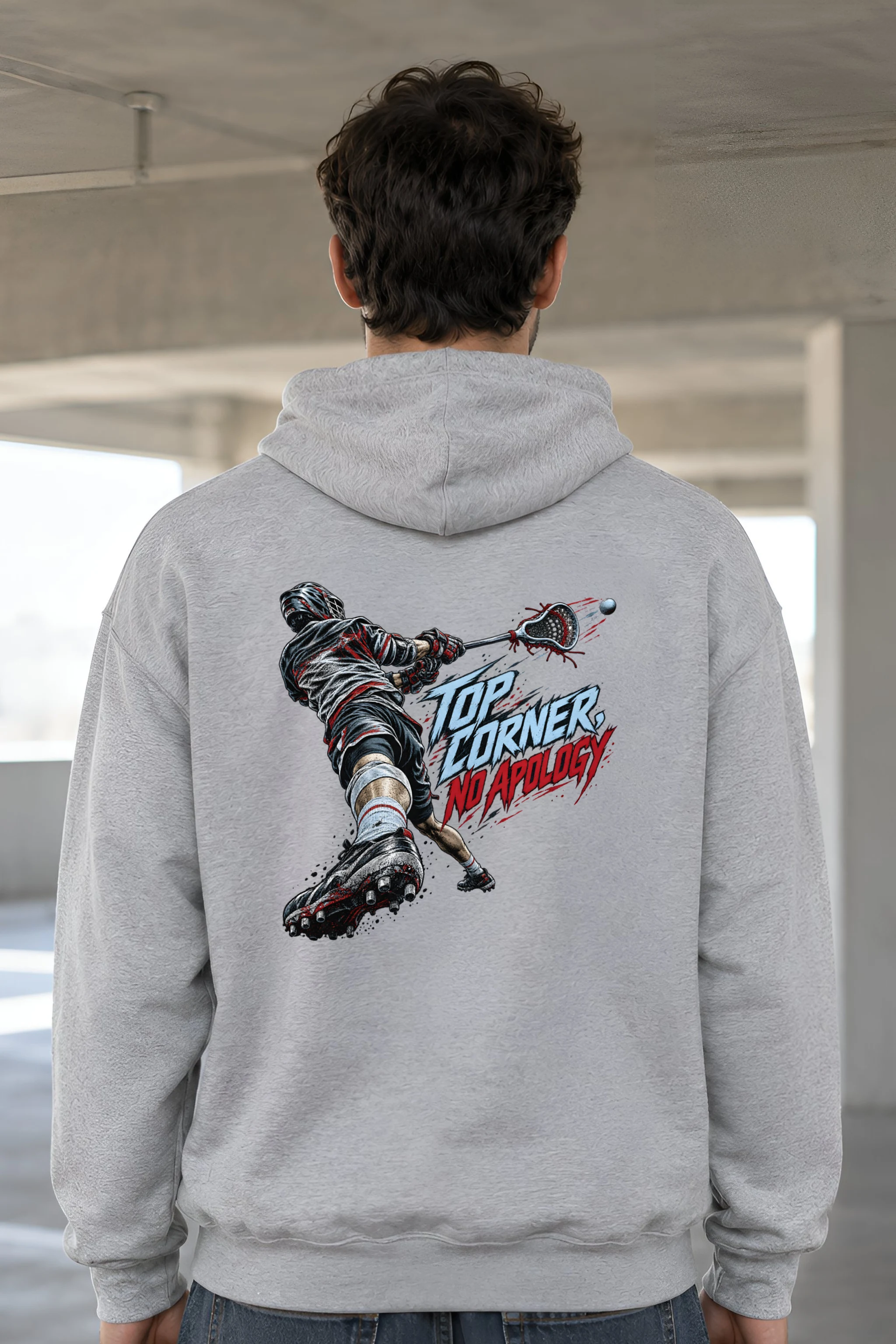 "Top Corner, No Apology" Heavy Blend Unisex Pullover Hoodie