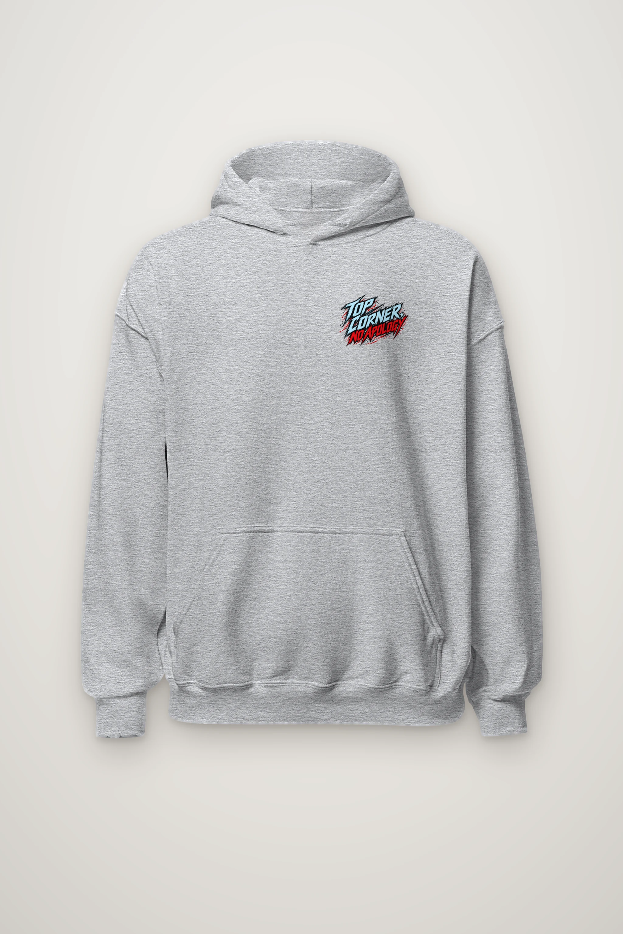 "Top Corner, No Apology" Heavy Blend Unisex Pullover Hoodie