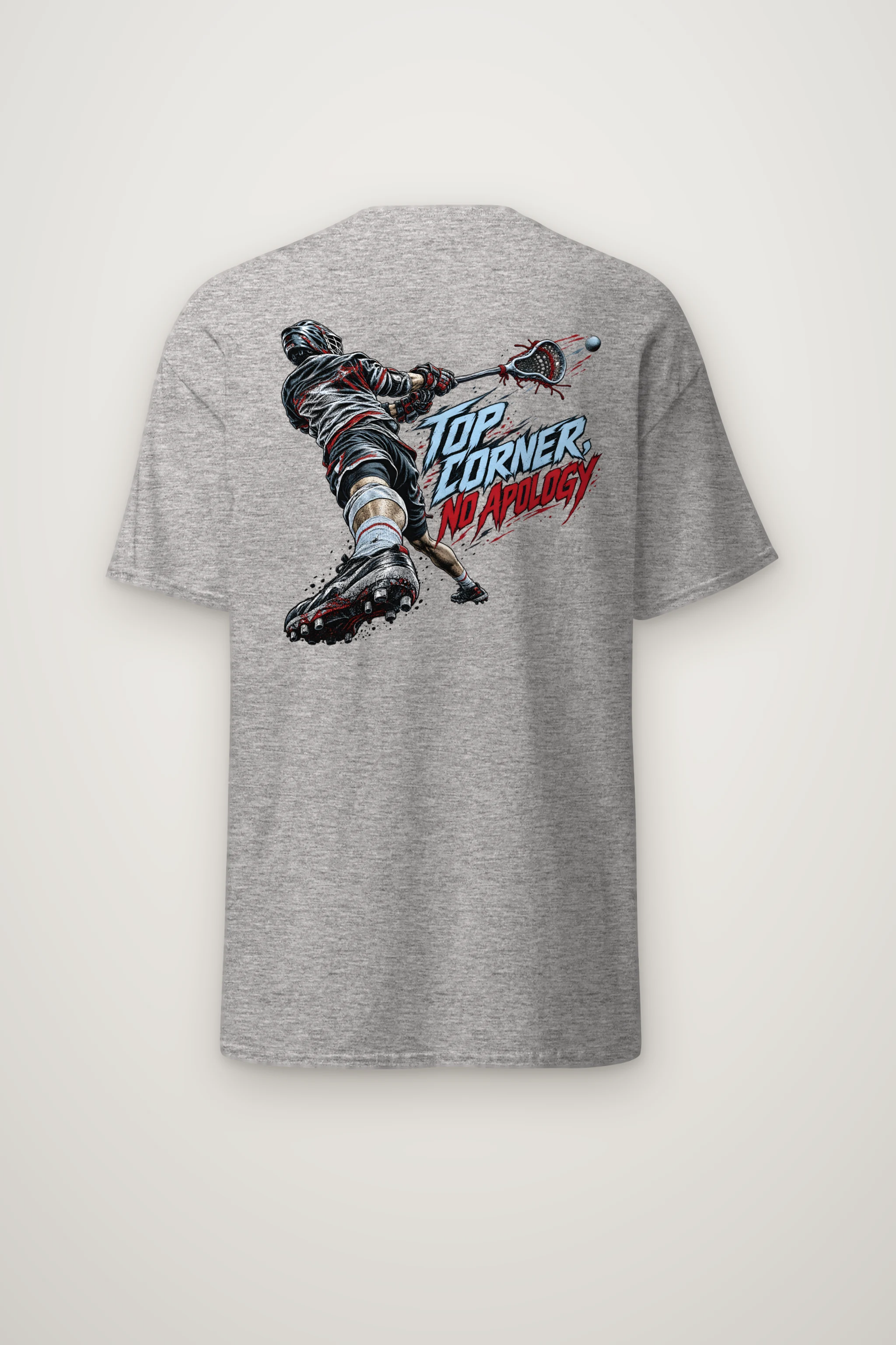 "Top Corner, No Apology" Heavyweight Unisex Crewneck T-shirt
