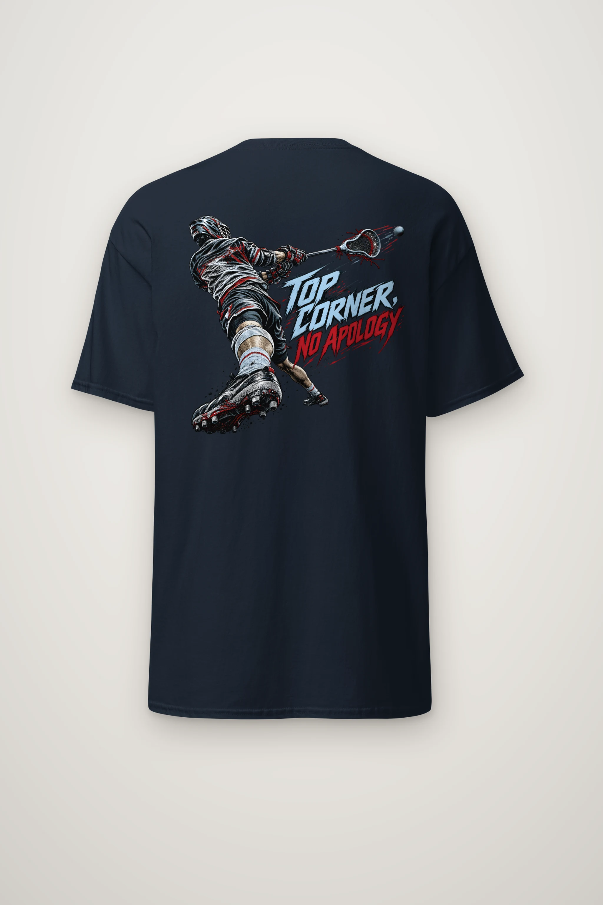 "Top Corner, No Apology" Heavyweight Unisex Crewneck T-shirt