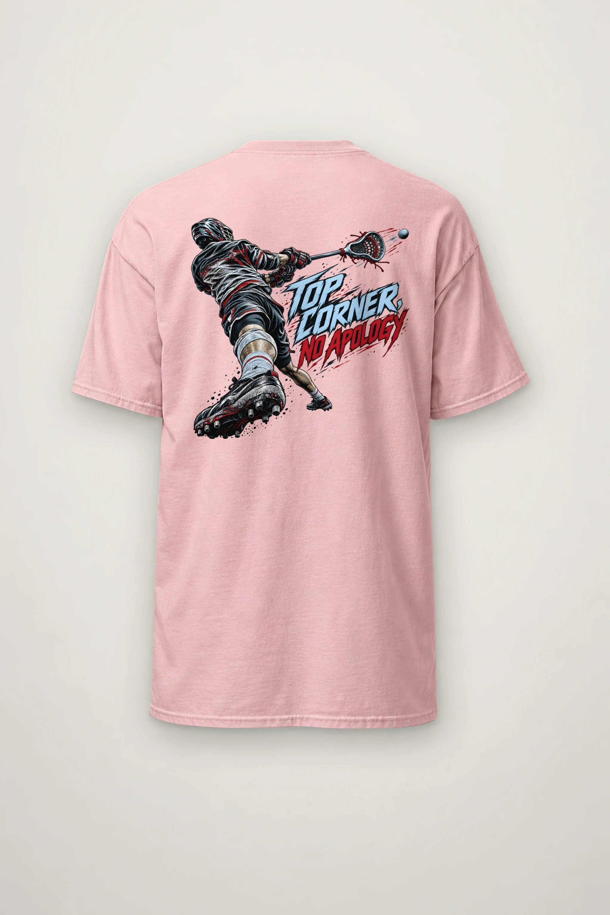 "Top Corner, No Apology" Heavyweight Unisex Crewneck T-shirt