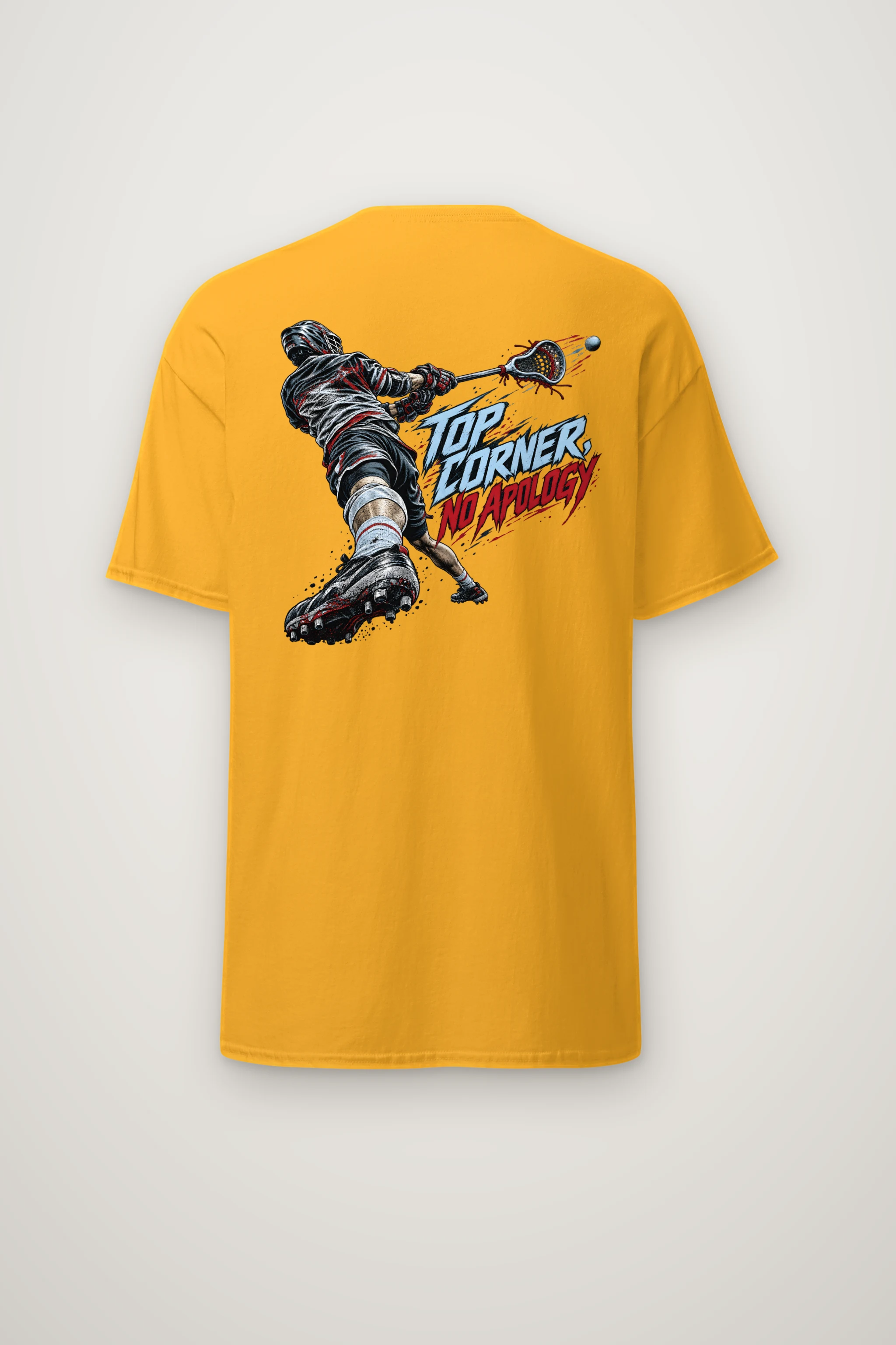 "Top Corner, No Apology" Heavyweight Unisex Crewneck T-shirt