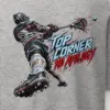 "Top Corner, No Apology" Heavyweight Unisex Crewneck T-shirt