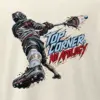 "Top Corner, No Apology" Men's Oversized Heavyweight Crewneck T-Shirt