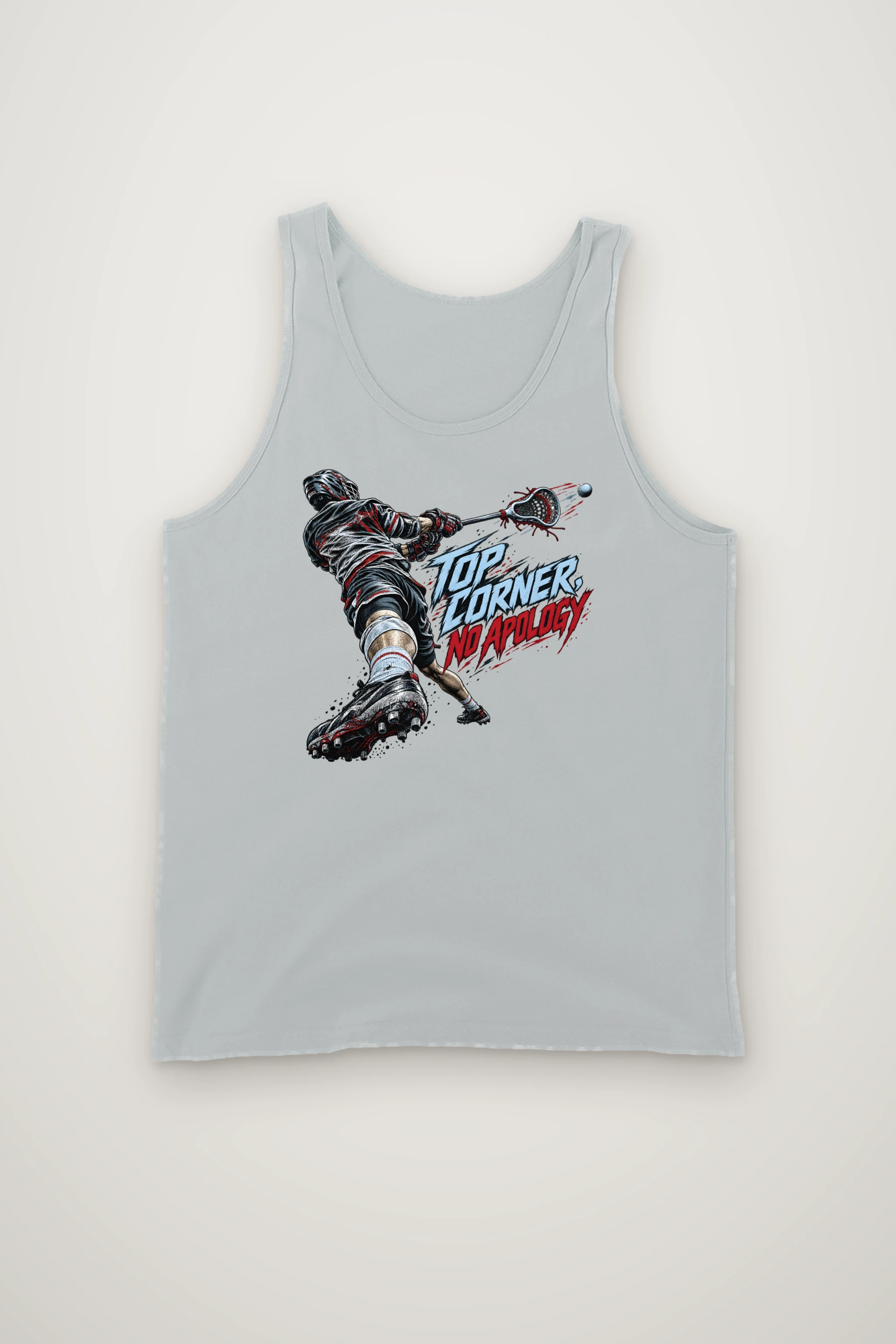 "Top Corner, No Apology" Unisex Jersey Tank