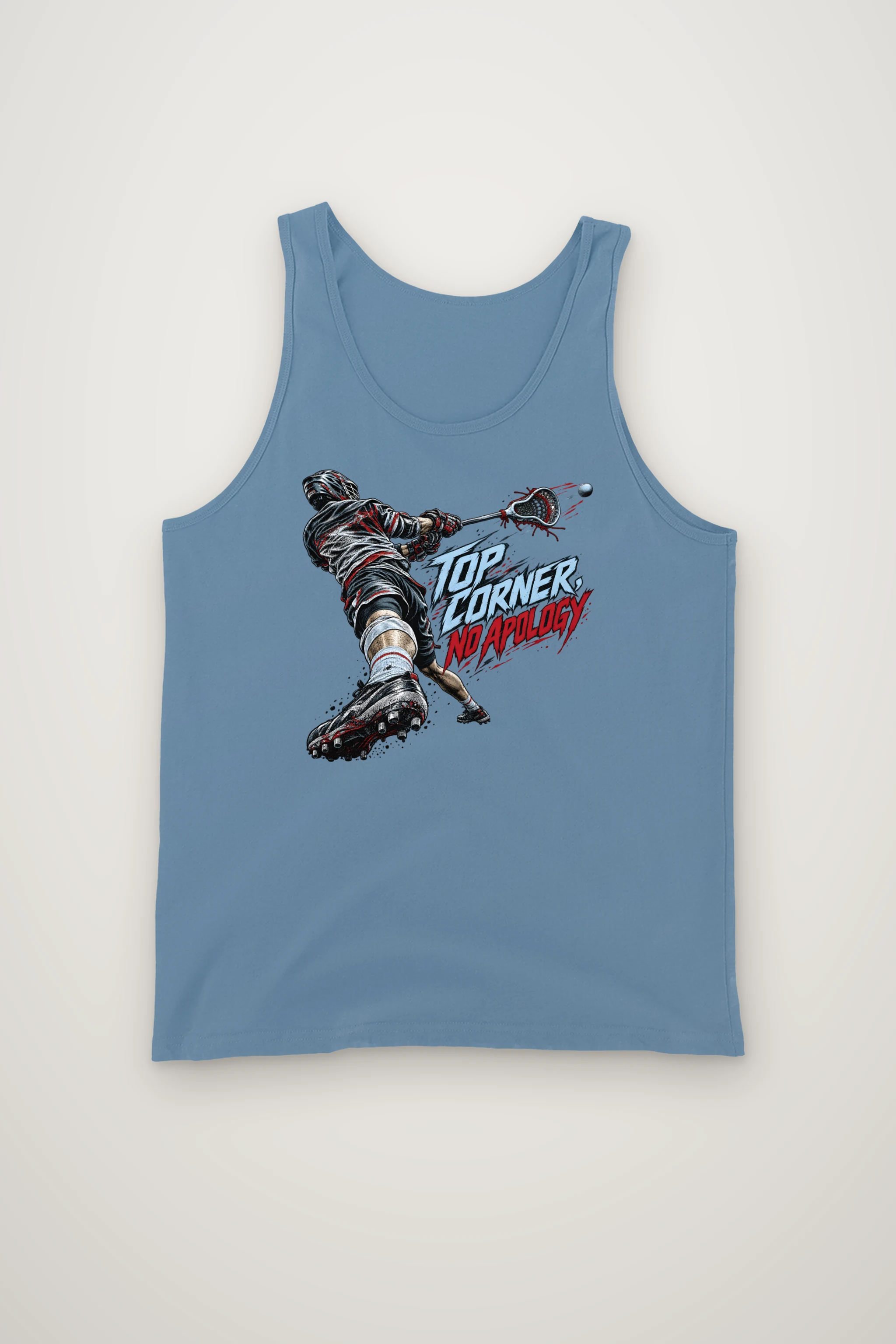 "Top Corner, No Apology" Unisex Jersey Tank