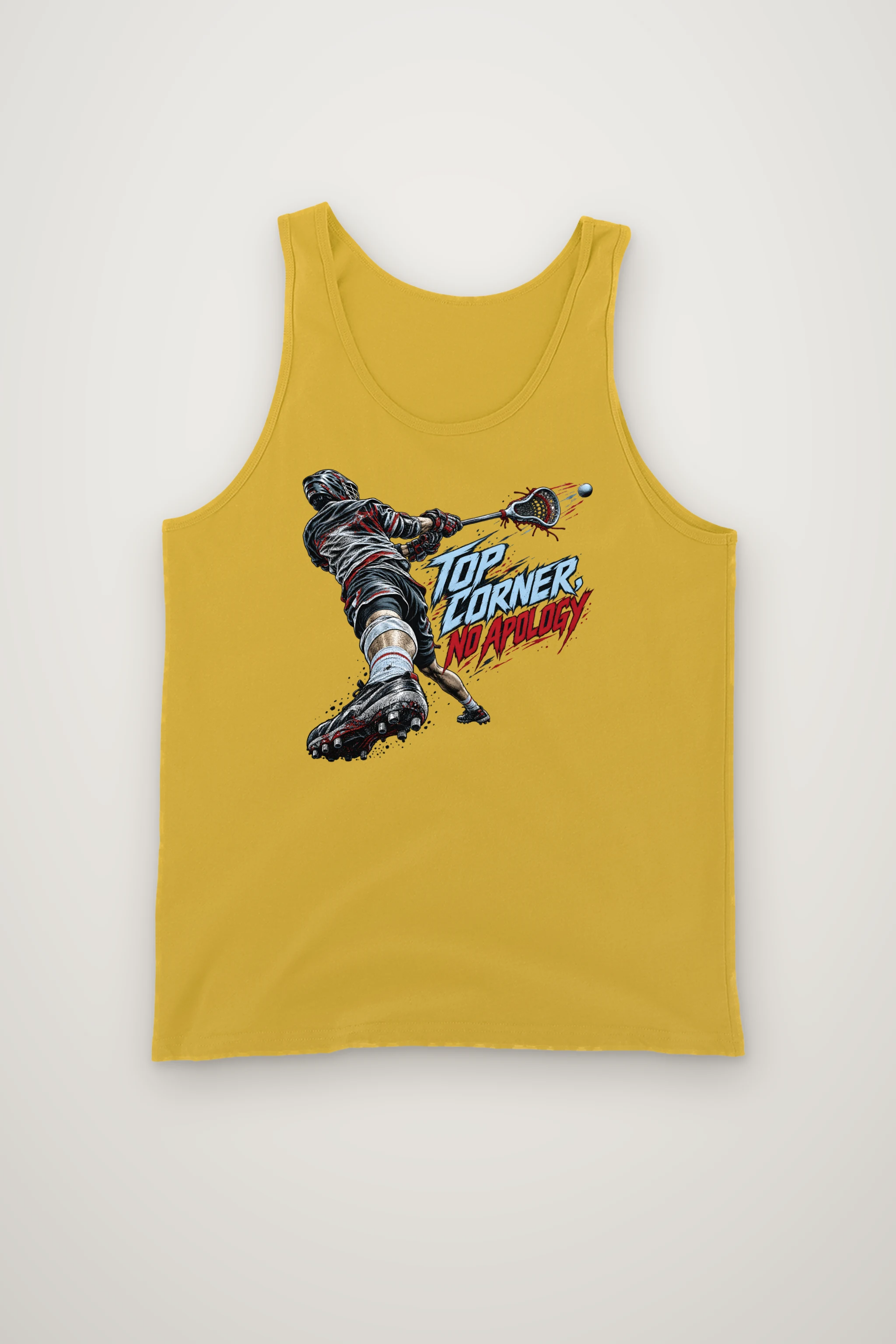 "Top Corner, No Apology" Unisex Jersey Tank
