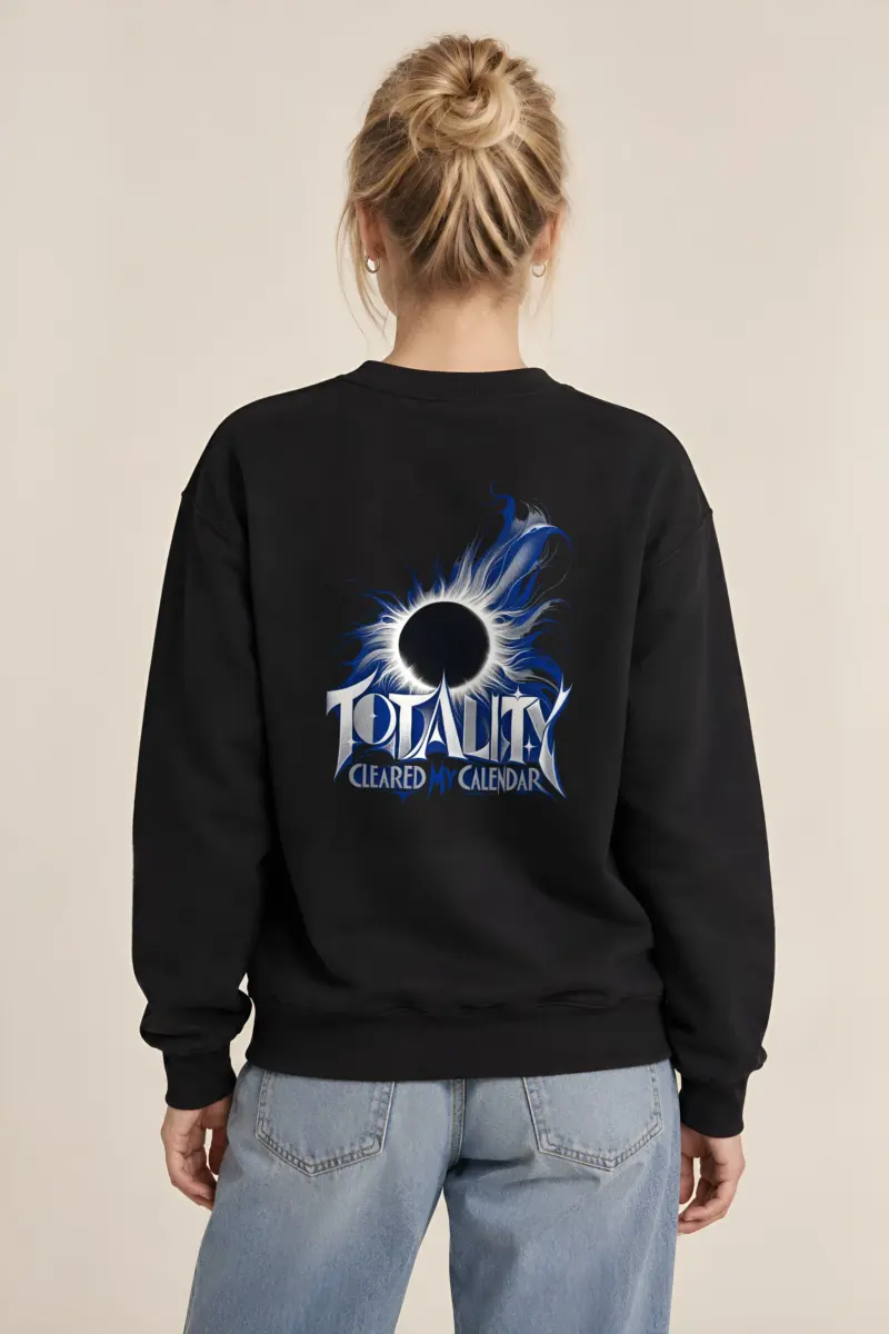 "Totality Cleared My Calendar" Heavy Blend Unisex Crewneck Sweatshirt