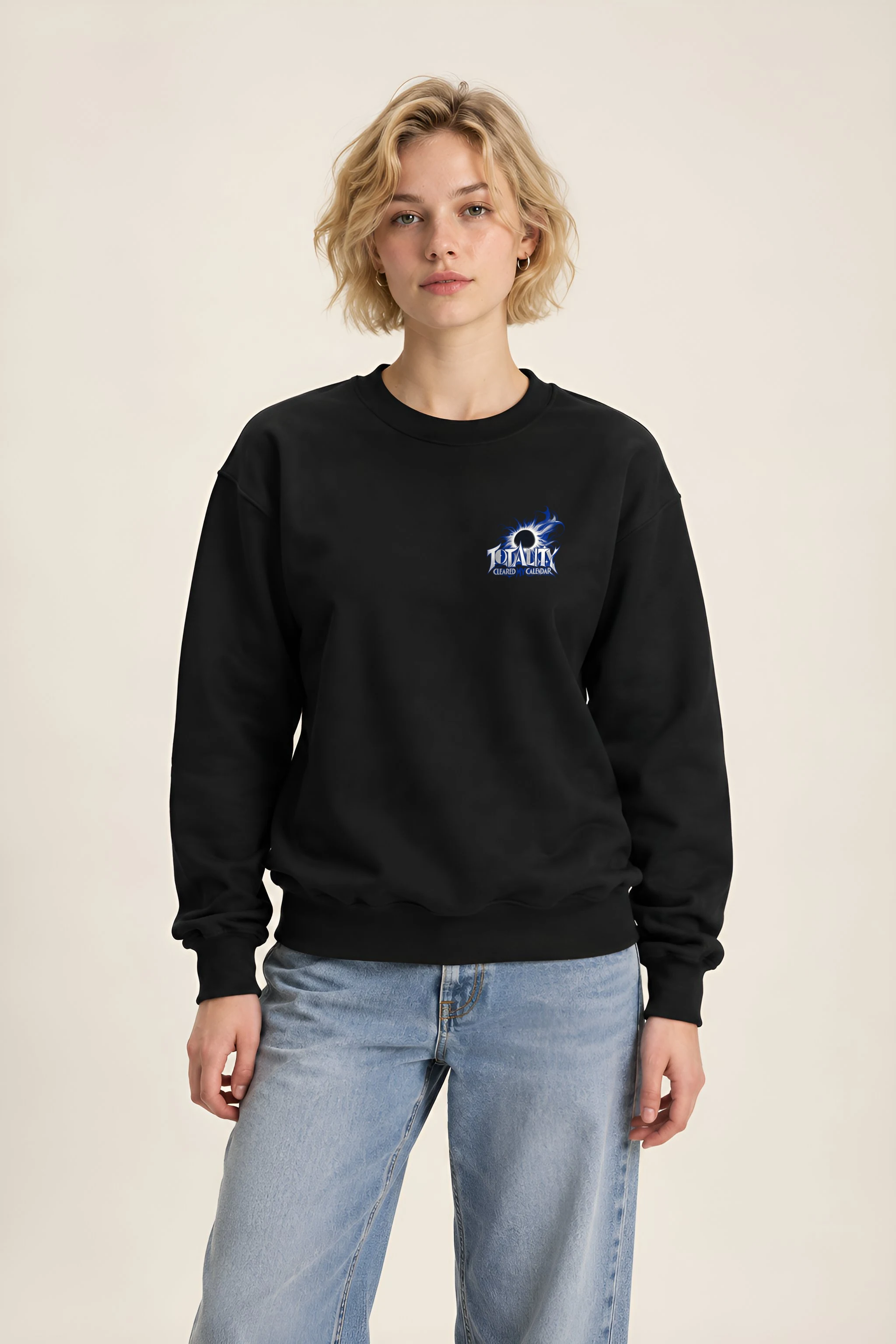 "Totality Cleared My Calendar" Heavy Blend Unisex Crewneck Sweatshirt