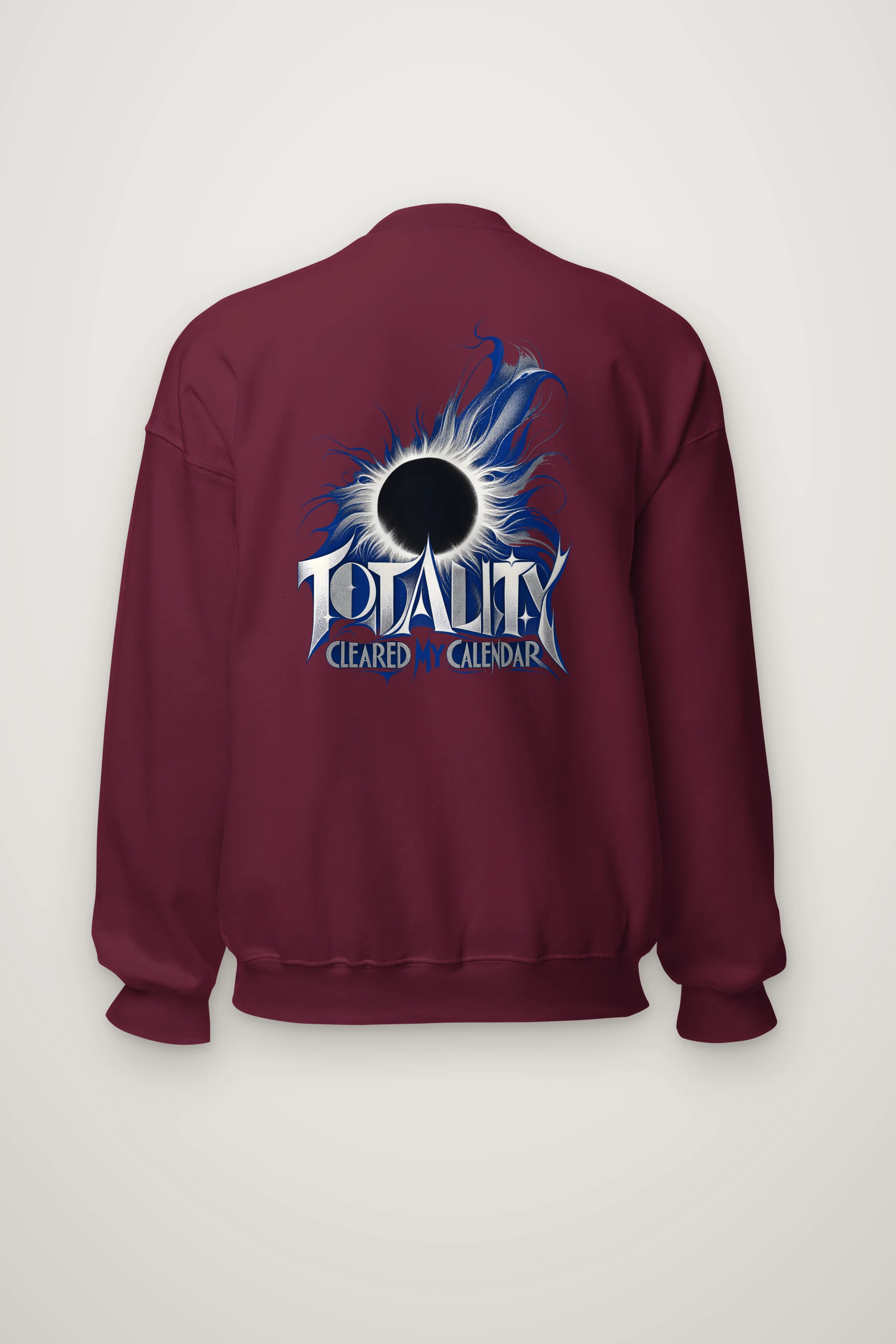 "Totality Cleared My Calendar" Heavy Blend Unisex Crewneck Sweatshirt