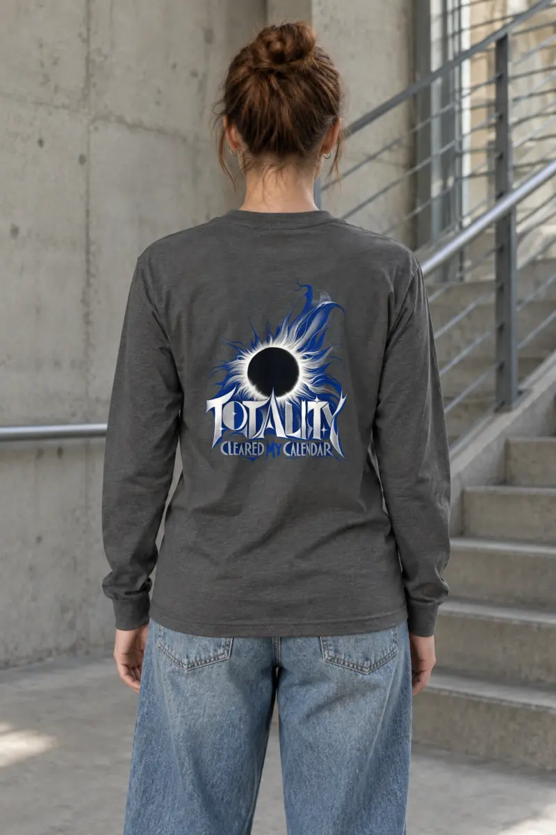 "Totality Cleared My Calendar" Unisex Longsleeve T-shirt