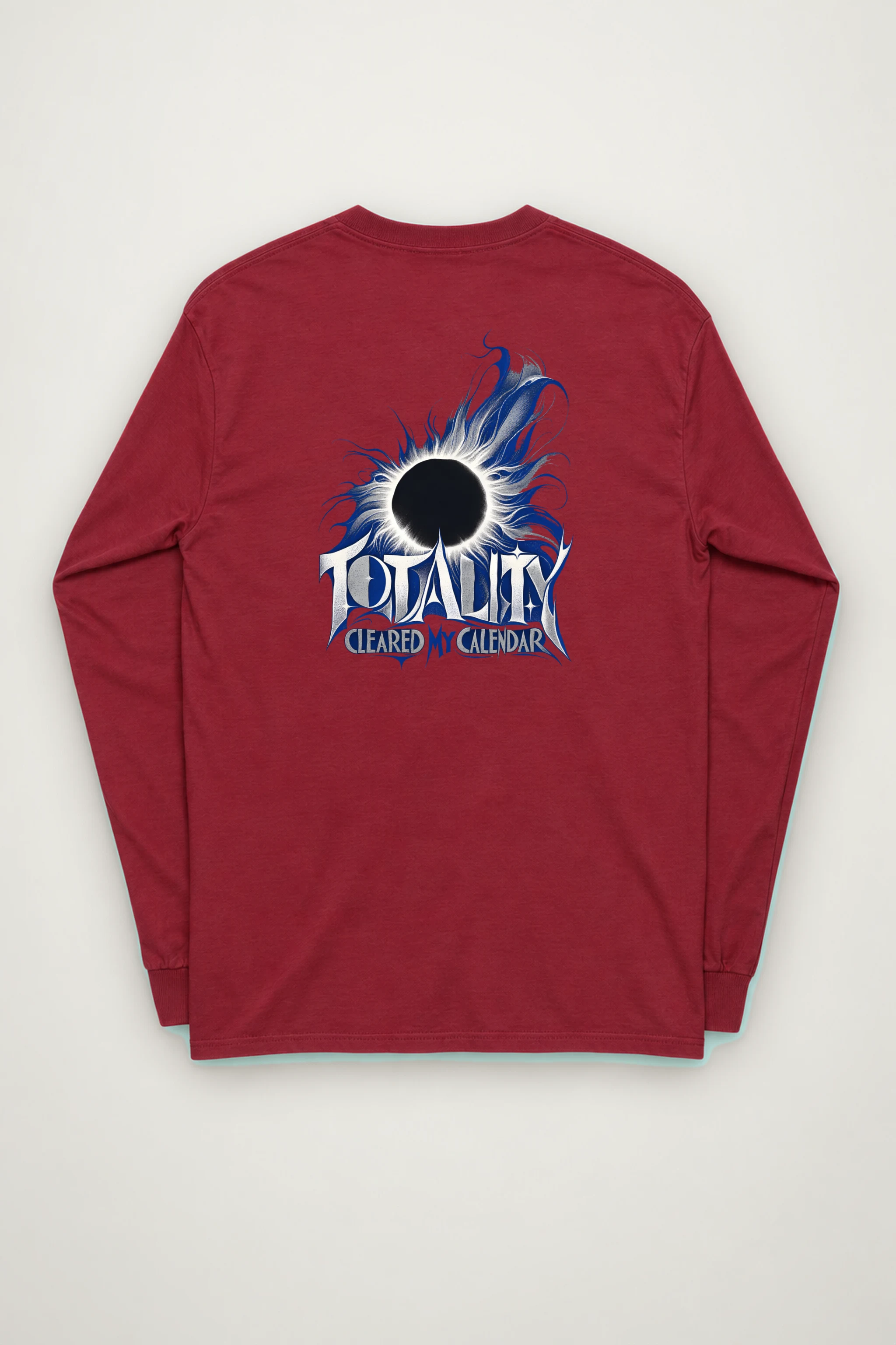 "Totality Cleared My Calendar" Unisex Longsleeve T-shirt