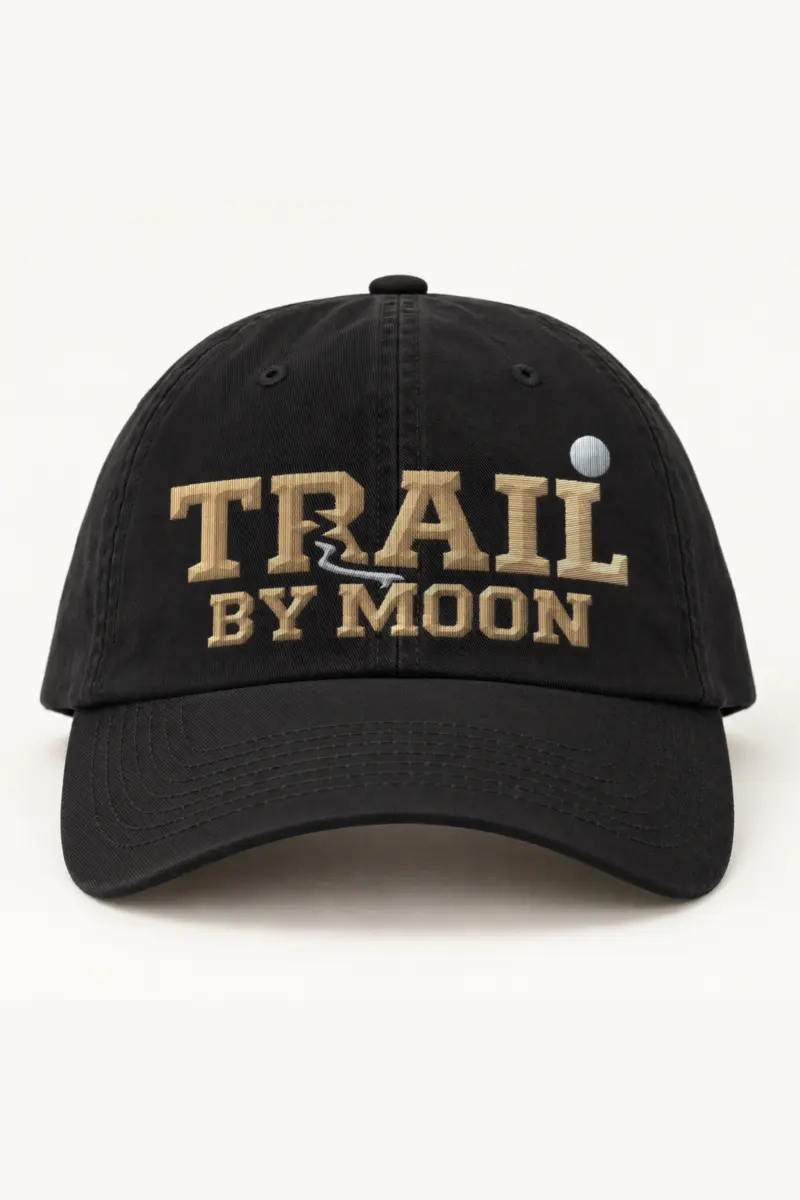 "Trail by Moon" Classic Dad Hat · Embroidered