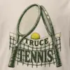 "Truce Tennis" Heavyweight Unisex Crewneck T-shirt