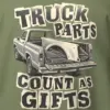 "Truck Parts Count As Gifts" Heavy Blend Unisex Crewneck Sweatshirt