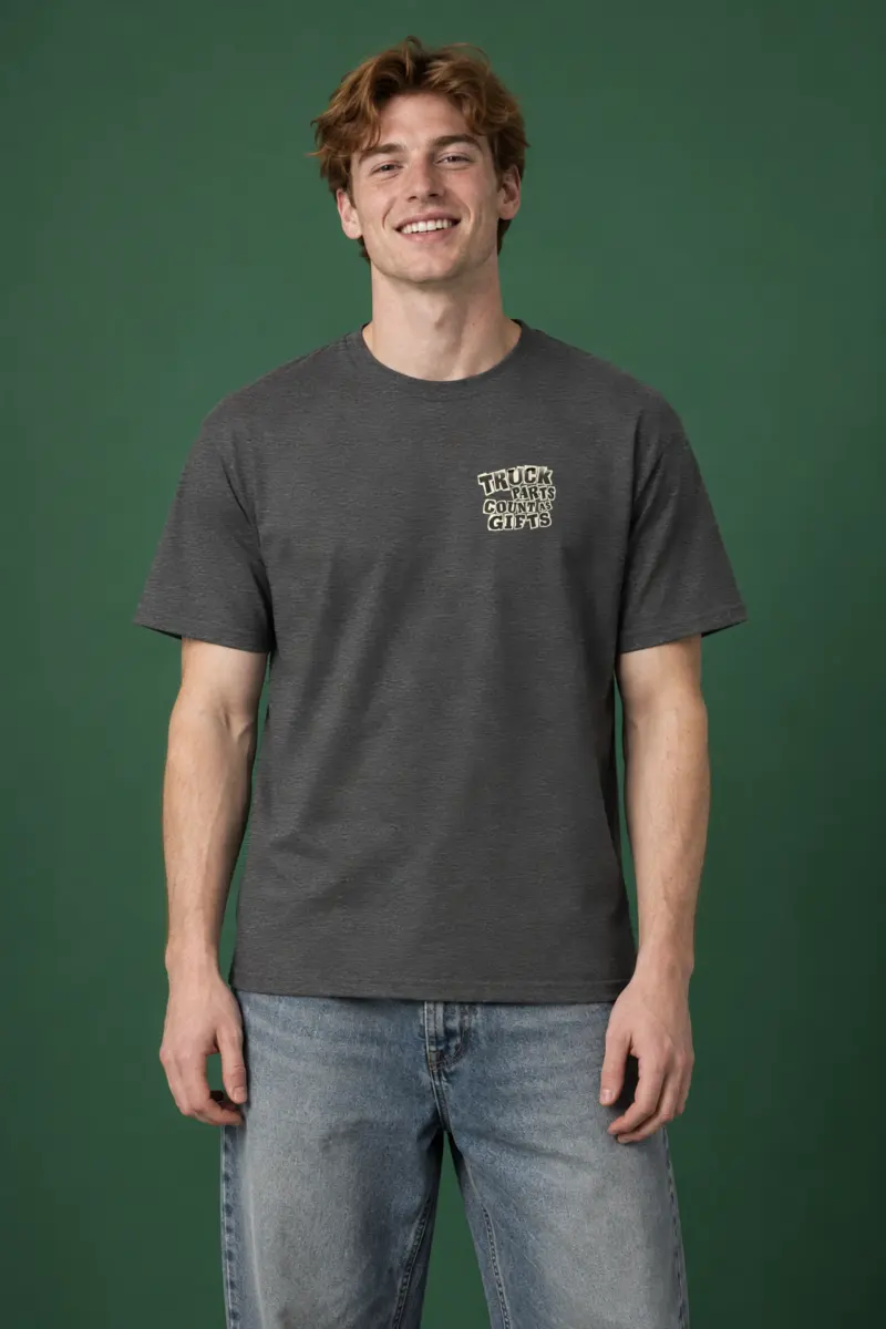 "Truck Parts Count As Gifts" Heavyweight Unisex Crewneck T-shirt