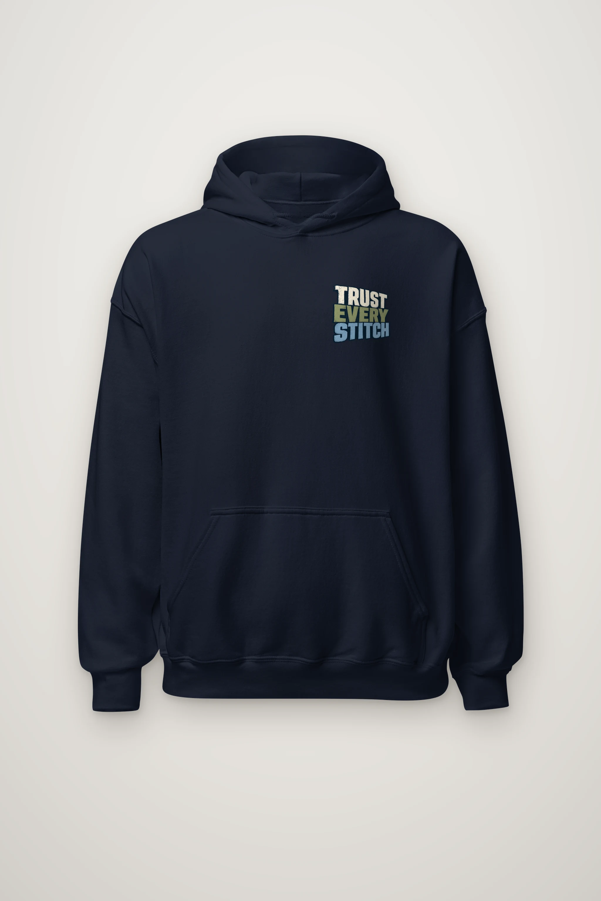 "Trust Every Stitch" Heavy Blend Unisex Pullover Hoodie