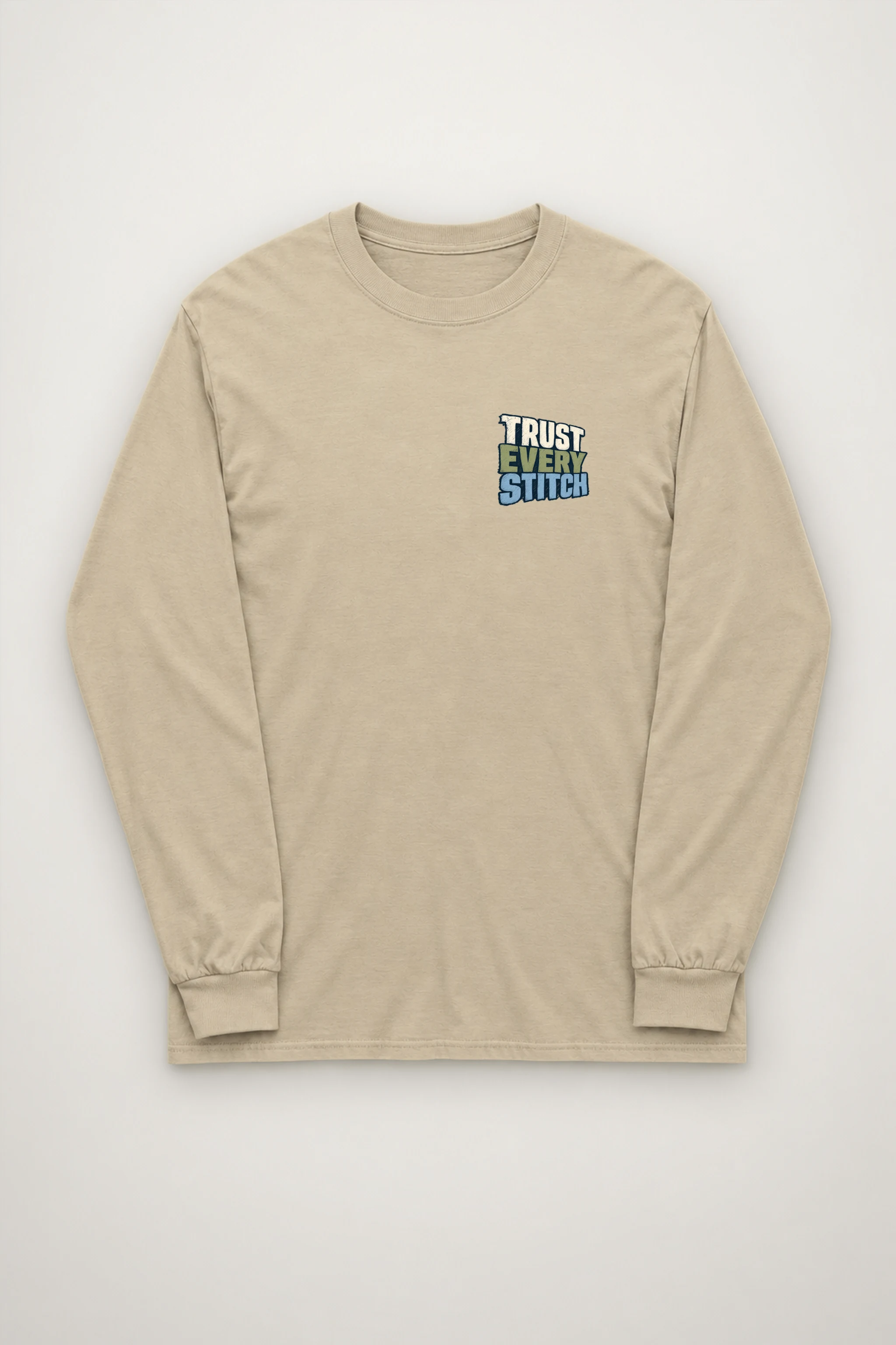 "Trust Every Stitch" Unisex Longsleeve T-shirt