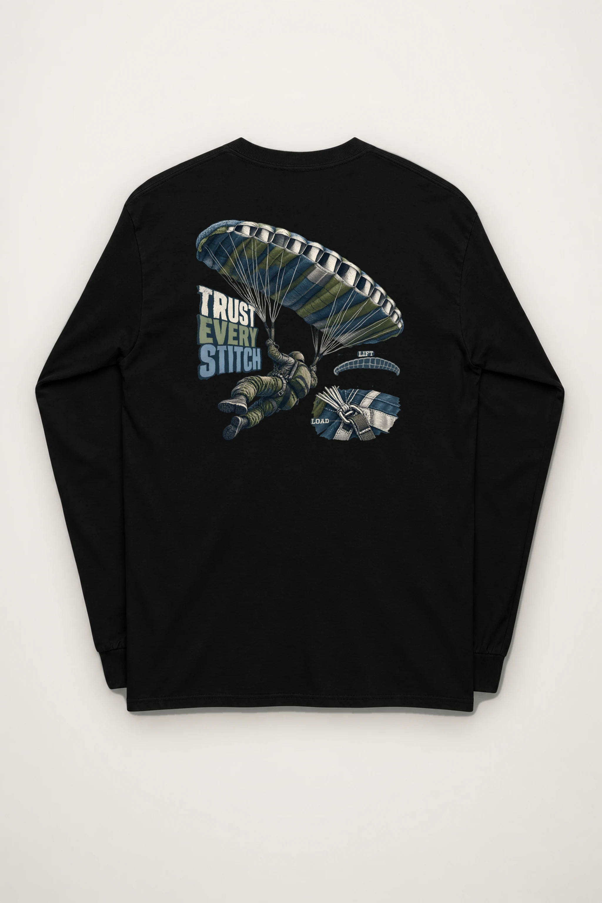 "Trust Every Stitch" Unisex Longsleeve T-shirt