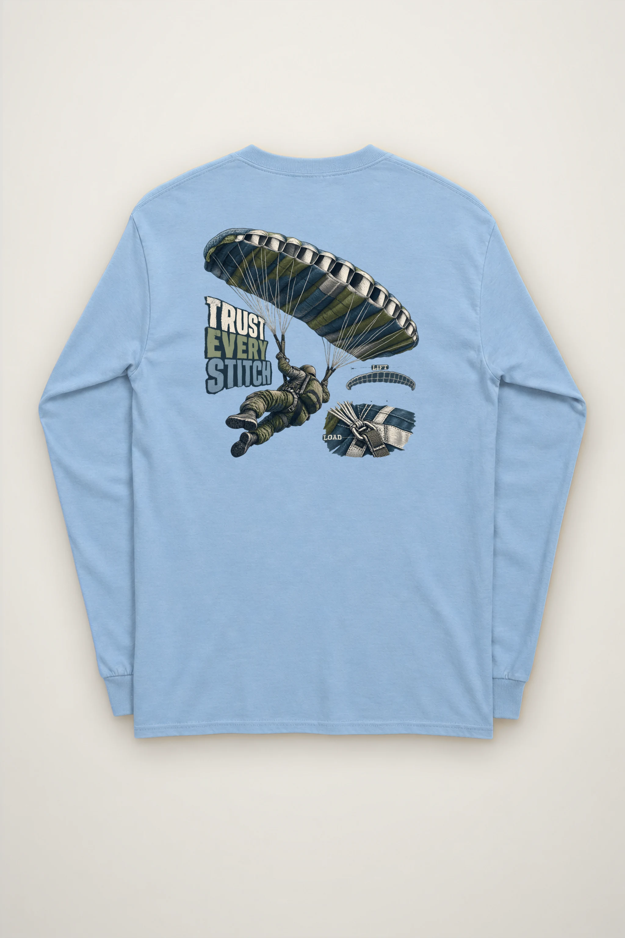 "Trust Every Stitch" Unisex Longsleeve T-shirt