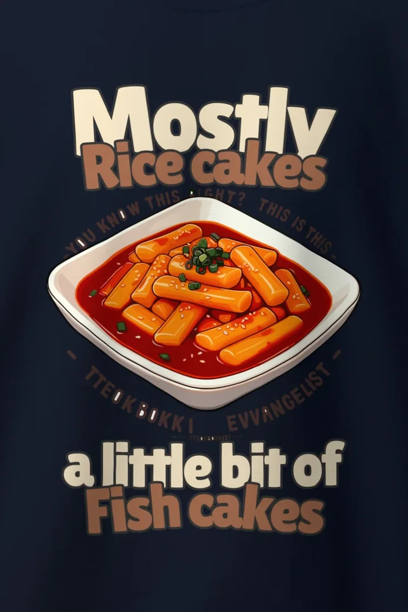 "Tteokbokki Evangelist" Heavy Blend Unisex Crewneck Sweatshirt
