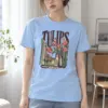 "Tulips Face the Canal" Heavyweight Unisex Crewneck T-shirt