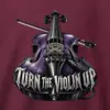 "Turn the Violin Up" Heavy Blend Unisex Crewneck Sweatshirt