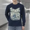 "Turning Water Inside The Break" Unisex Longsleeve T-shirt