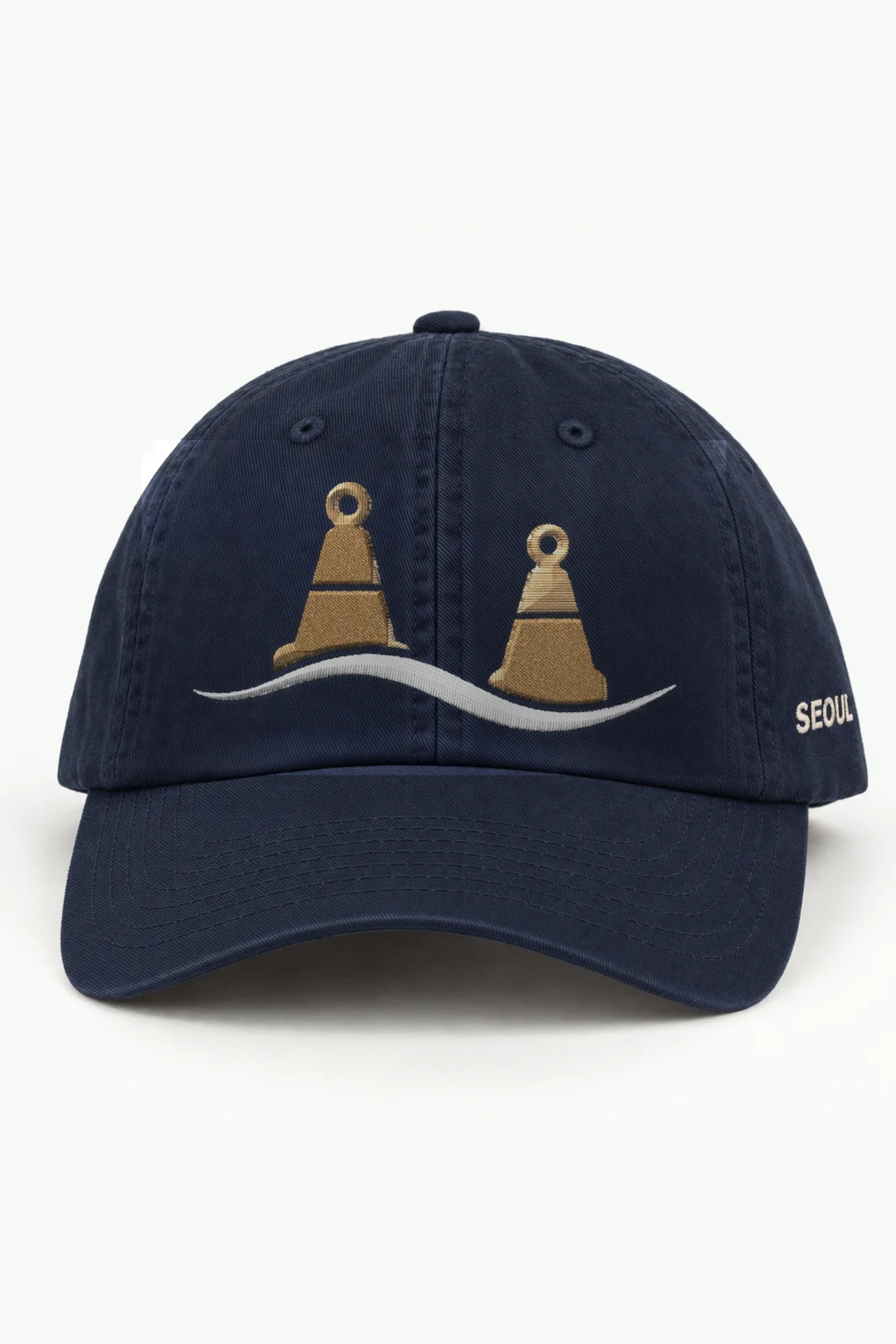 "Twin Buoy Emblem" Classic Dad Hat · Embroidered
