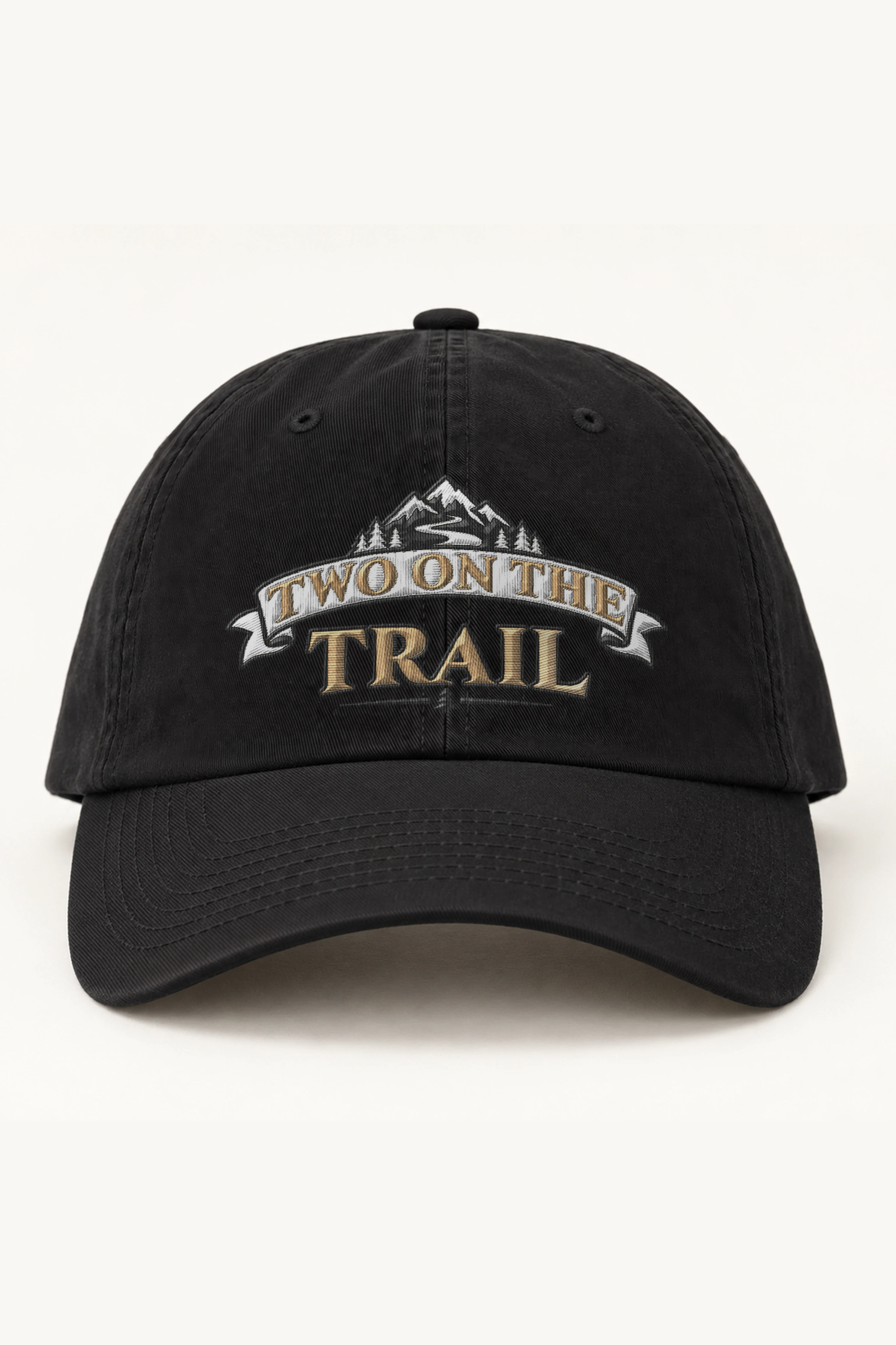 "Two on the Trail" Classic Dad Hat · Embroidered