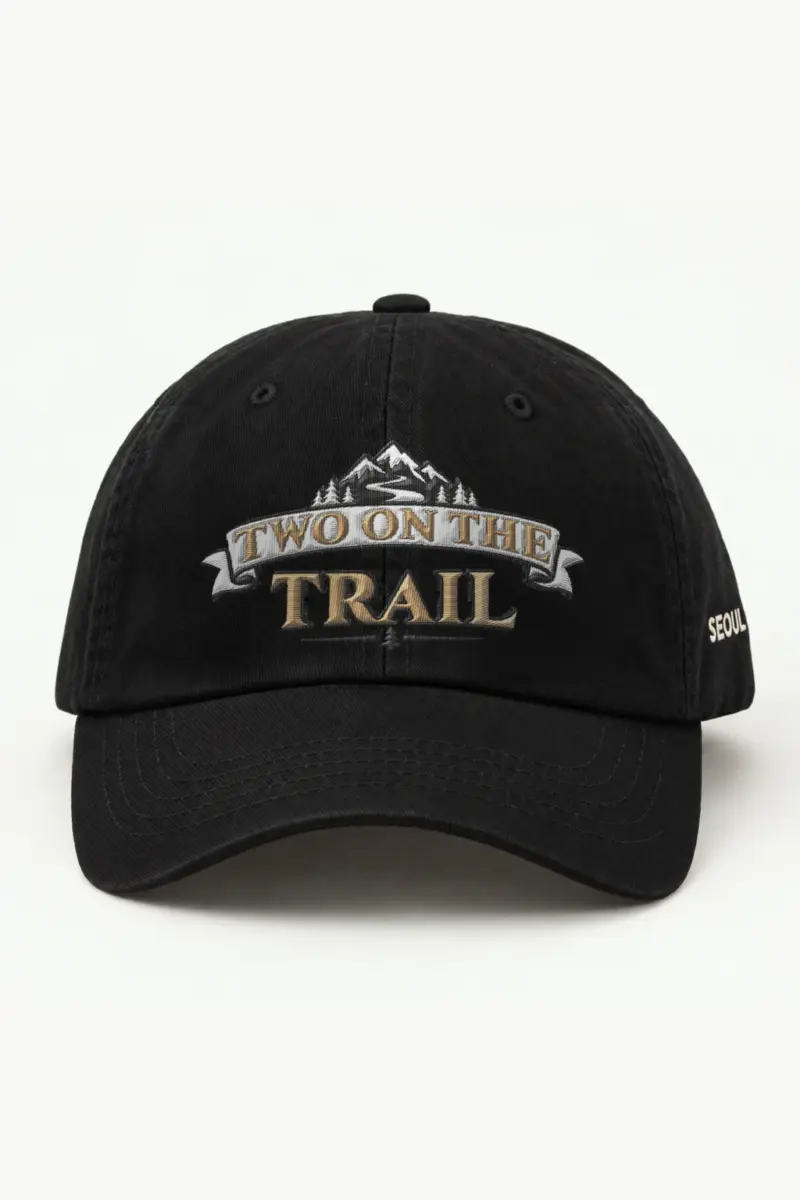 "Two on the Trail" Classic Dad Hat · Embroidered