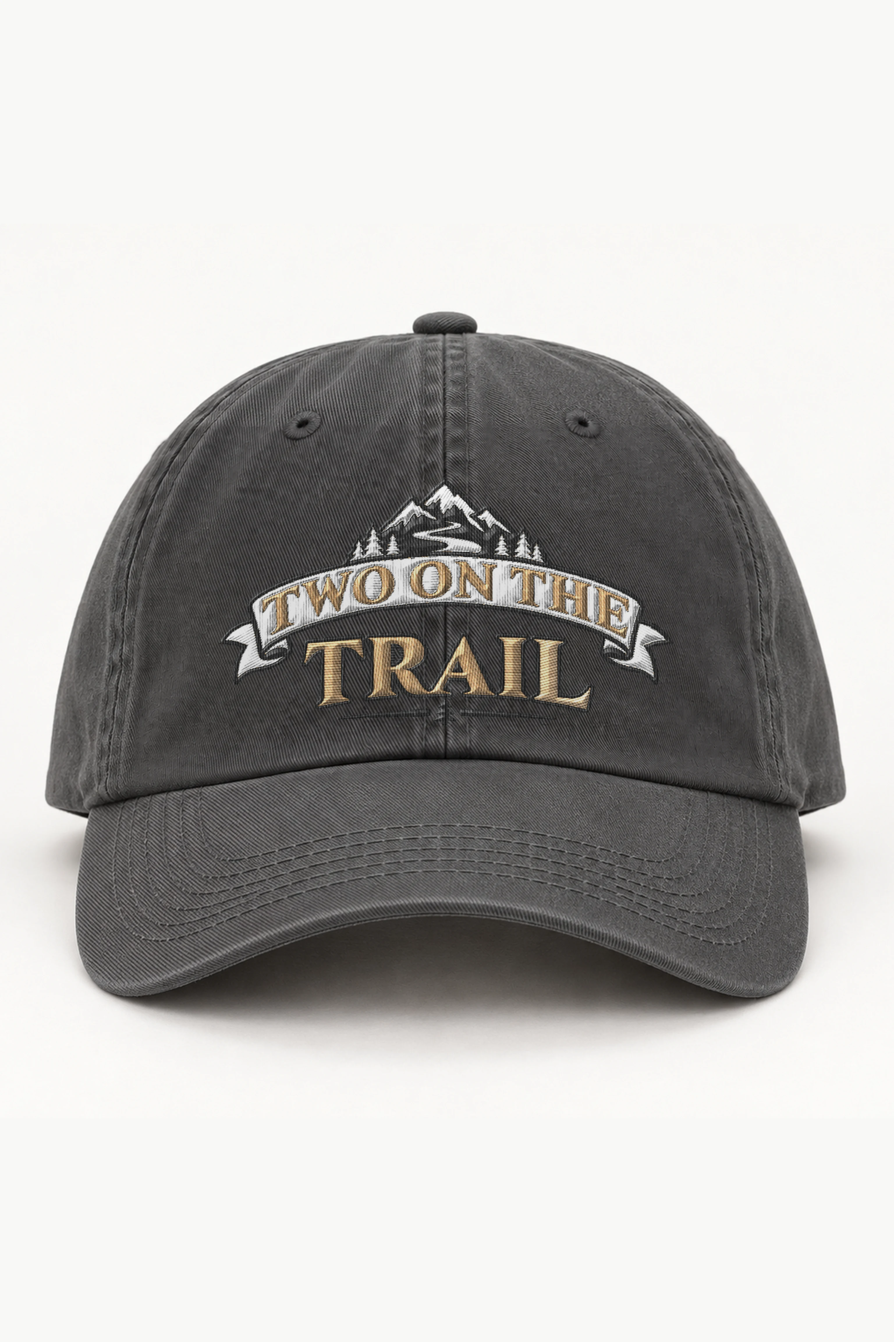 "Two on the Trail" Classic Dad Hat · Embroidered