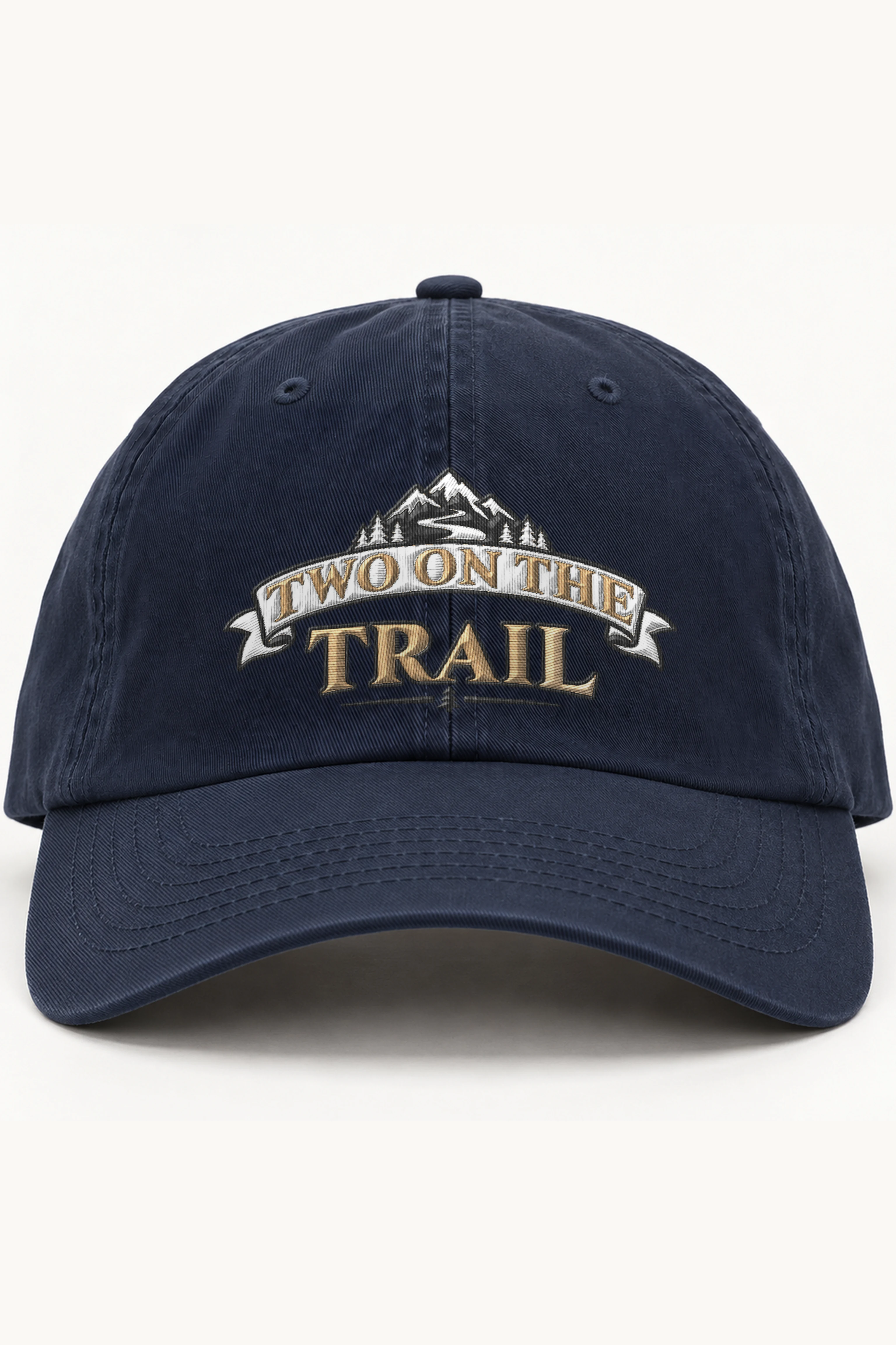 "Two on the Trail" Classic Dad Hat · Embroidered