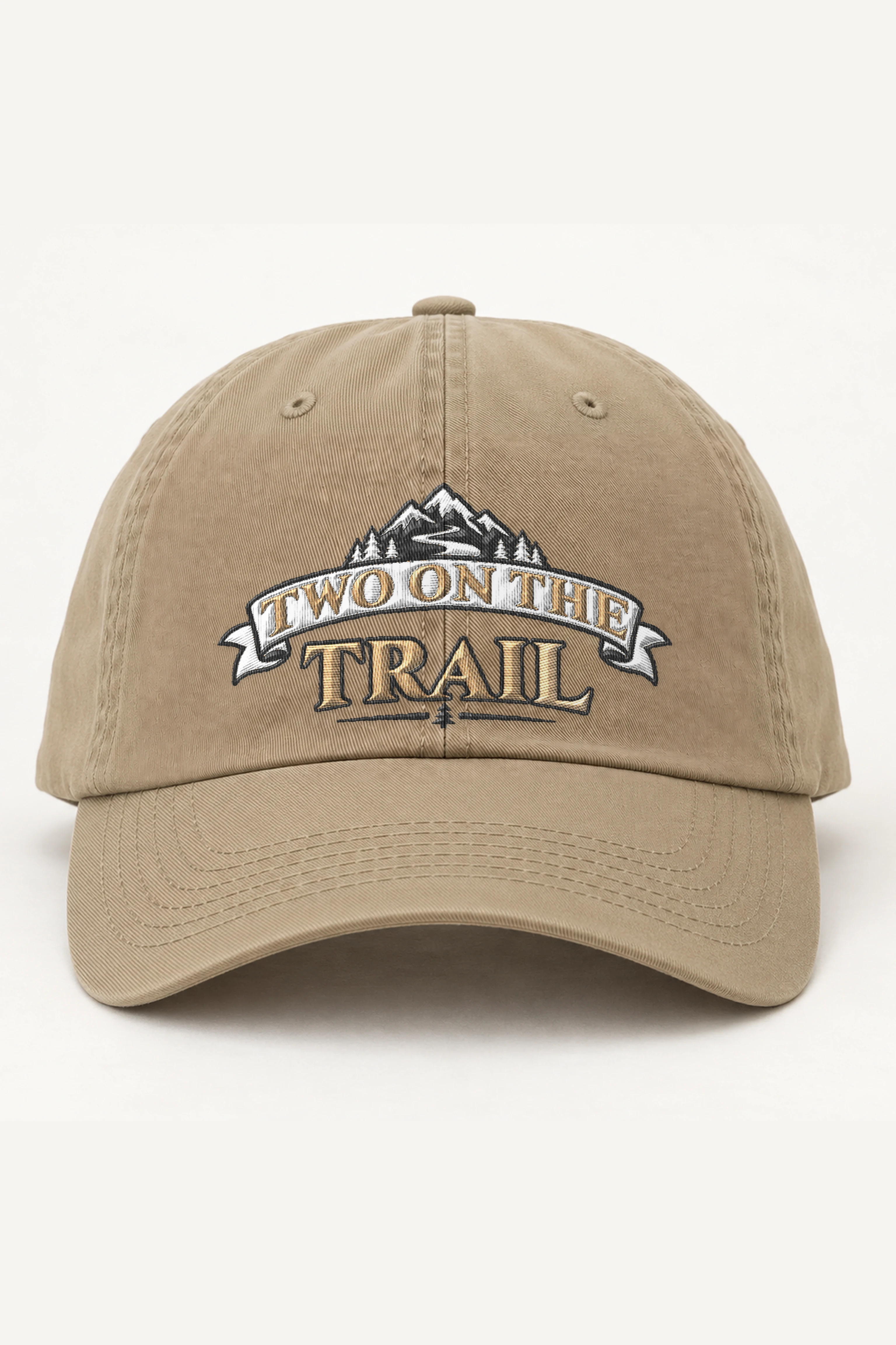 "Two on the Trail" Classic Dad Hat · Embroidered