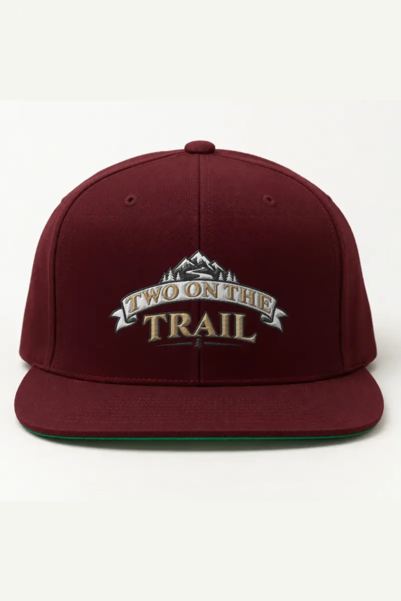 "Two on the Trail" Classic Snapback · Embroidered