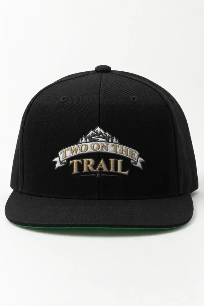 "Two on the Trail" Classic Snapback · Embroidered