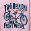 "Two Opinions, One Front Wheel" Heavy Blend Unisex Pullover Hoodie