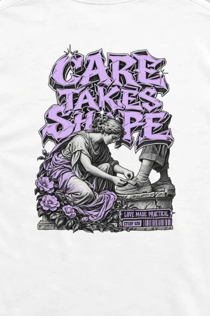 "Tying A Child’s Shoe" Unisex Longsleeve T-shirt