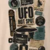 "UFO hot spot" Men's Oversized Heavyweight Crewneck T-Shirt