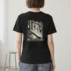 "Umbrellas Below the Diner Window" Heavyweight Unisex Crewneck T-shirt