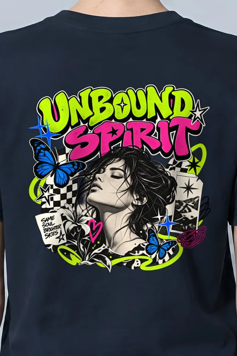 "Unbound Spirit" Heavyweight Unisex Crewneck T-shirt