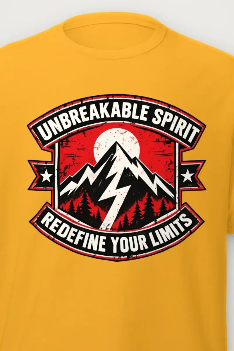 "Unbreakable Spirit" Heavyweight Unisex Crewneck T-shirt
