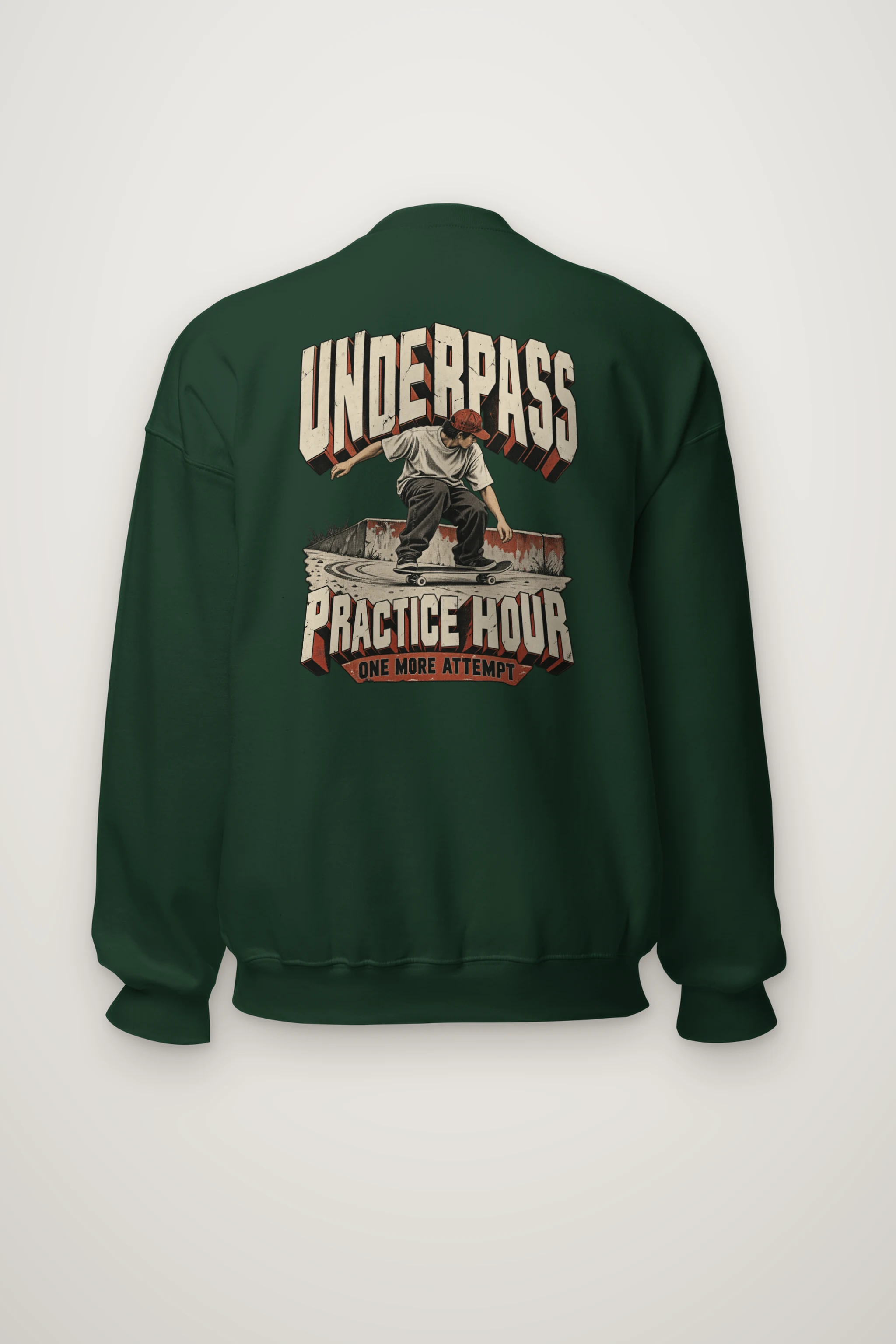 "Underpass Practice Hour" Heavy Blend Unisex Crewneck Sweatshirt
