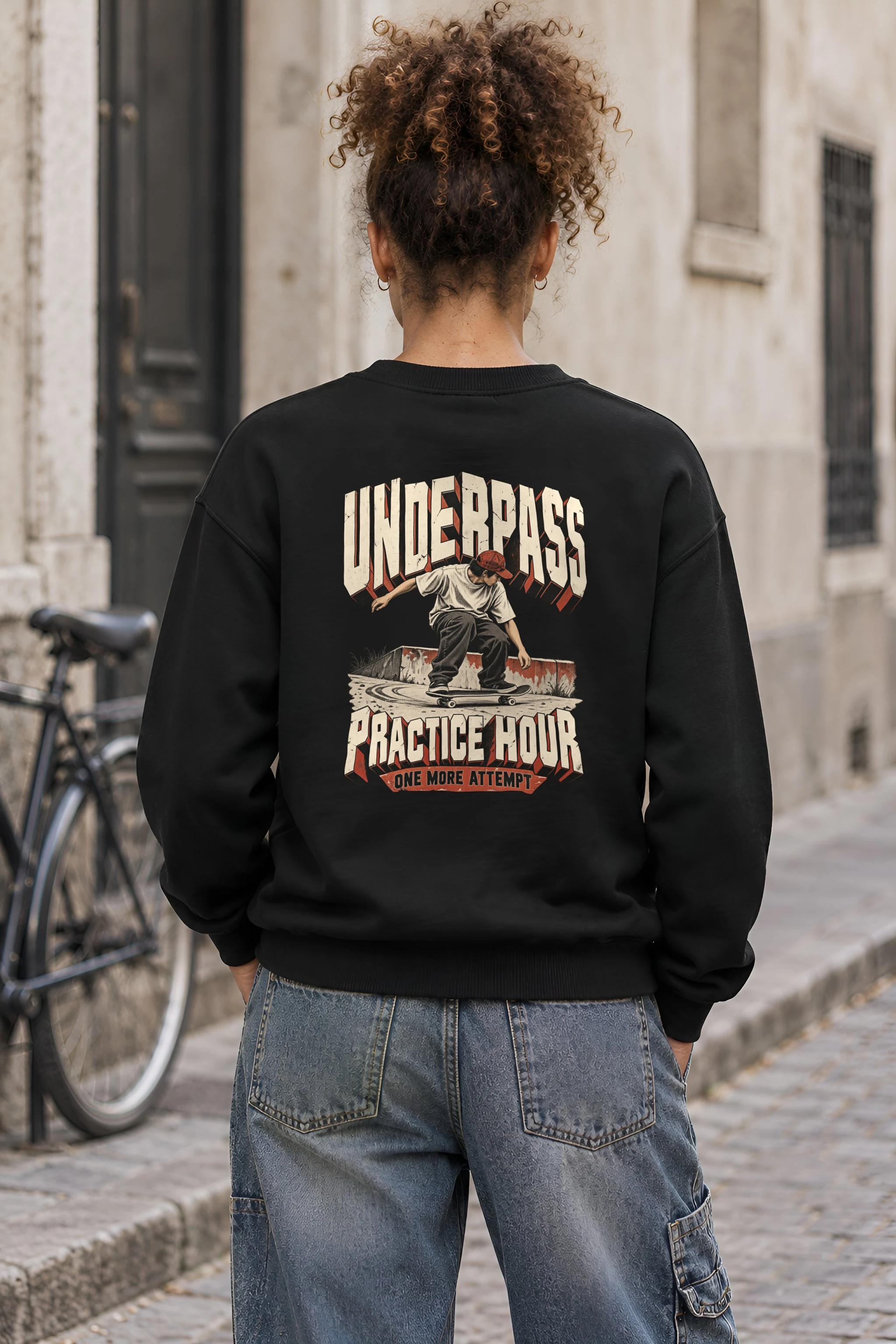 "Underpass Practice Hour" Heavy Blend Unisex Crewneck Sweatshirt