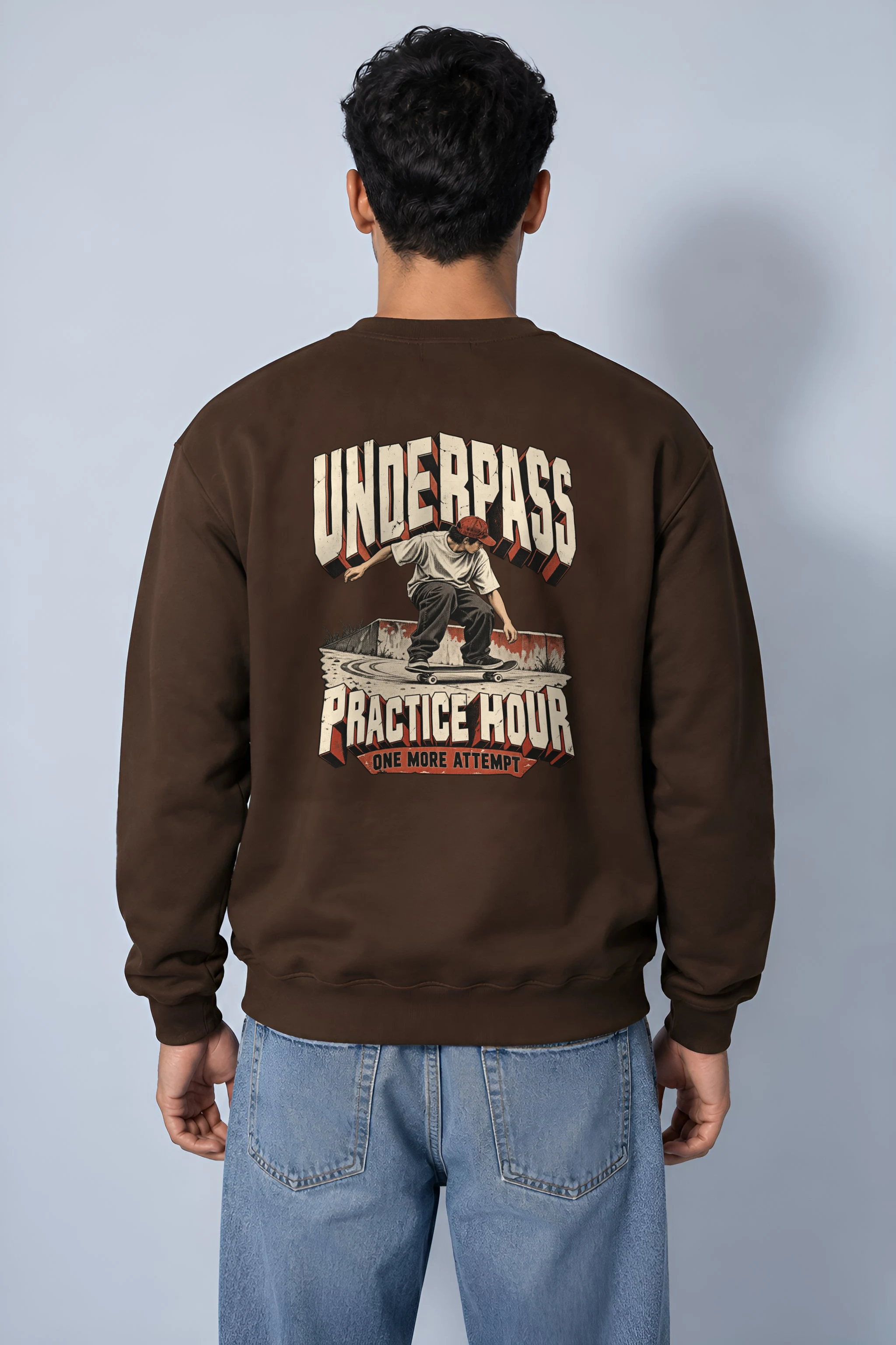 "Underpass Practice Hour" Heavy Blend Unisex Crewneck Sweatshirt