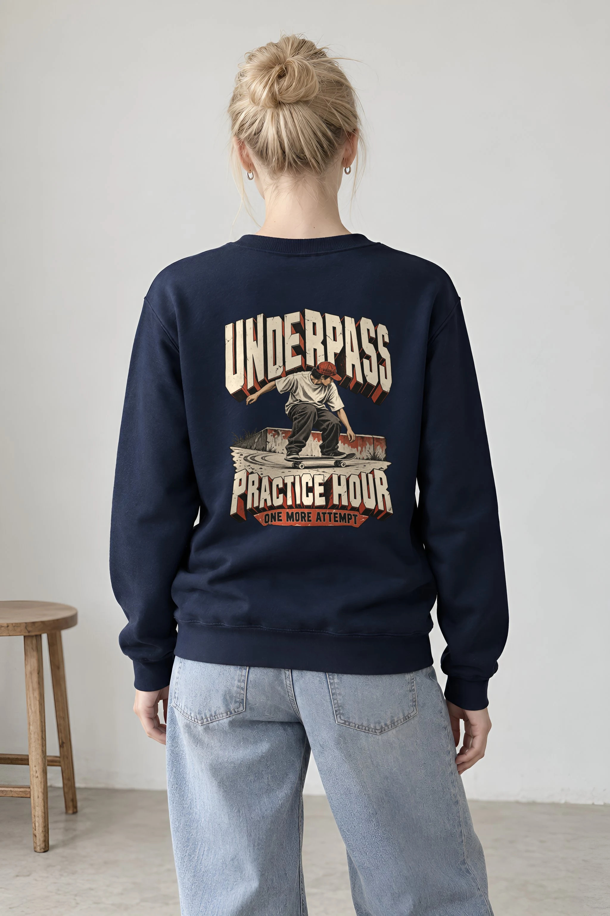 "Underpass Practice Hour" Heavy Blend Unisex Crewneck Sweatshirt