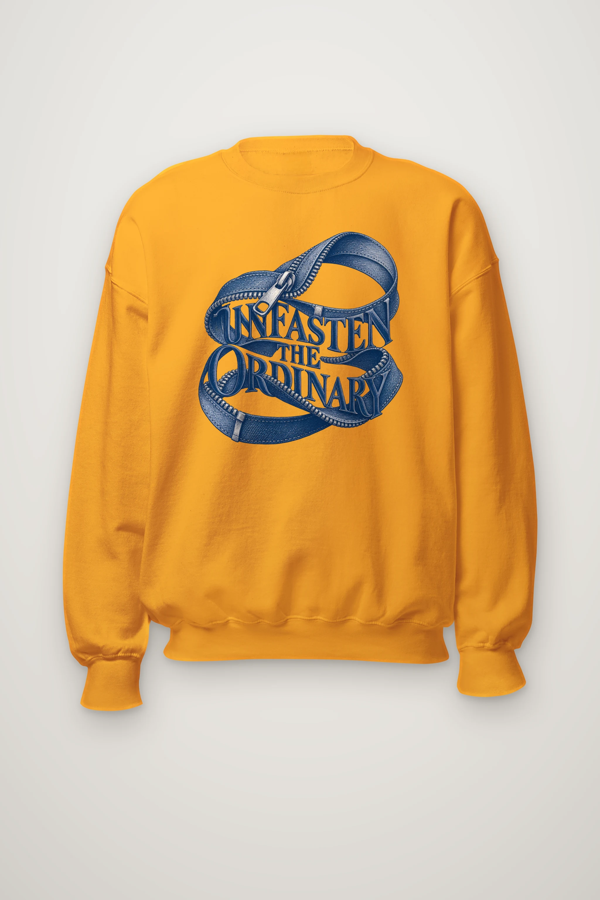 "Unfasten the Ordinary" Heavy Blend Unisex Crewneck Sweatshirt