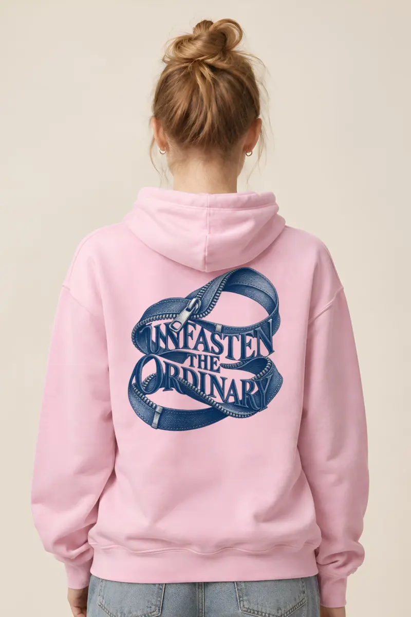 "Unfasten the Ordinary" Heavy Blend Unisex Pullover Hoodie