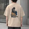 "Unpacking Later" Men's Oversized Heavyweight Crewneck T-Shirt