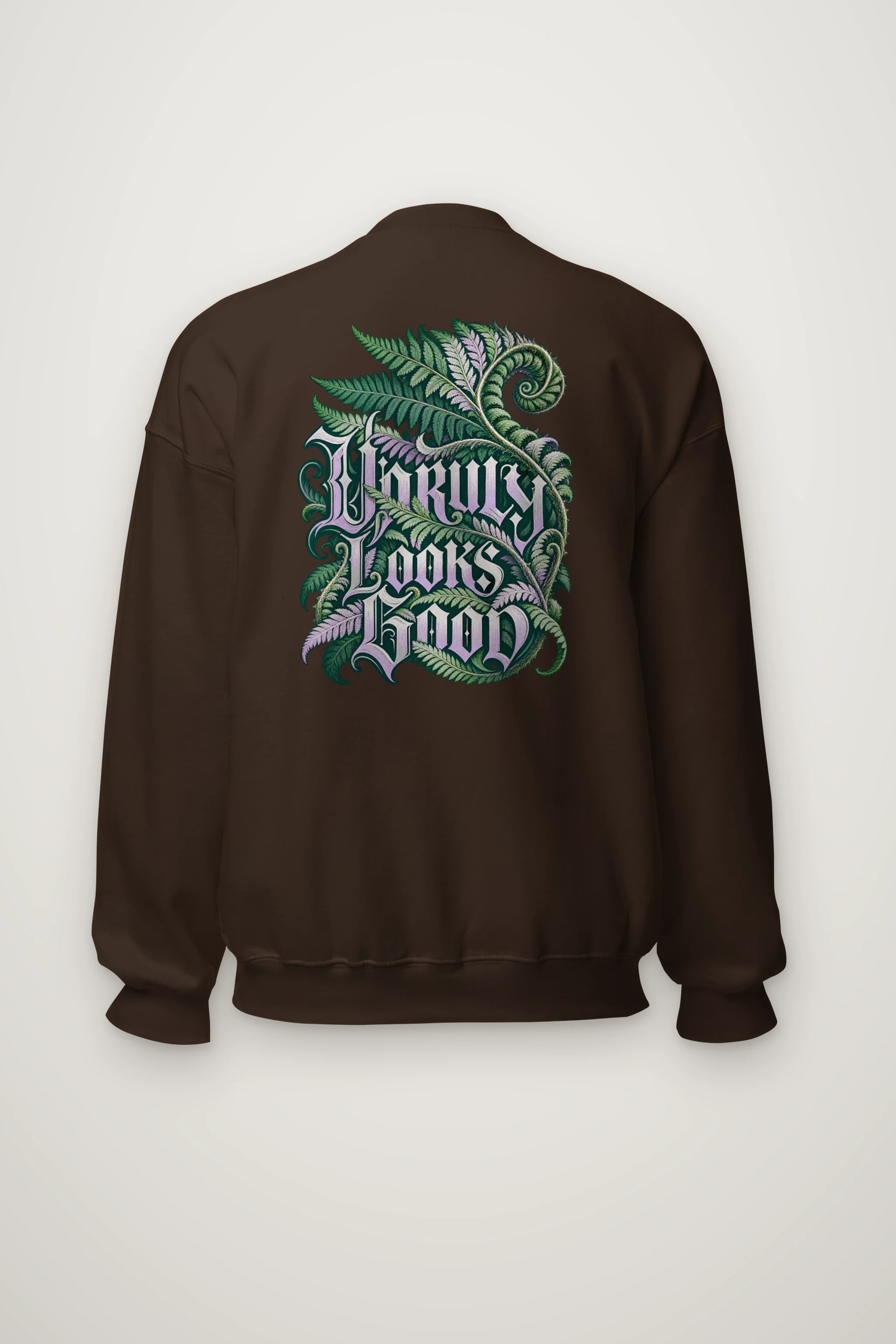 "Unruly Looks Good" Heavy Blend Unisex Crewneck Sweatshirt